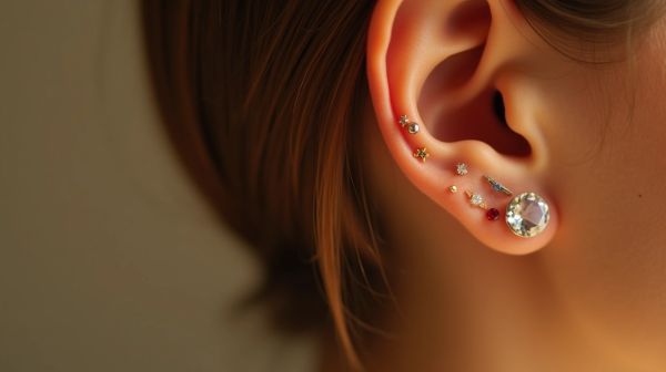 Piercings d'oreilles durables : style et confort garantis